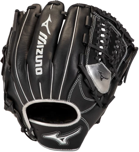 11.75 Inch Mizuno MVP Prime SE GMVP1175PSE8-Black/Silver Adult Infield Baseball Glove 3 11.75 Inch Mizuno MVP Prime SE GMVP1175PSE8-Black/Silver Adult Infield Baseball Glove
