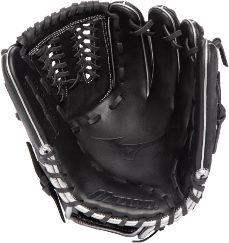 11.75 Inch Mizuno MVP Prime SE GMVP1175PSE8-Black/Silver Adult Infield Baseball Glove 4 11.75 Inch Mizuno MVP Prime SE GMVP1175PSE8-Black/Silver Adult Infield Baseball Glove - Image 2