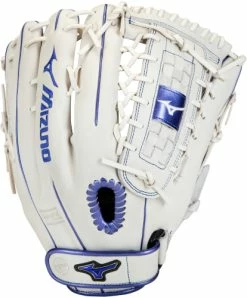 13 Inch Mizuno MVP Prime SE GMVP1300PSEF8-White/Royal Women's Fastpitch Softball Glove
