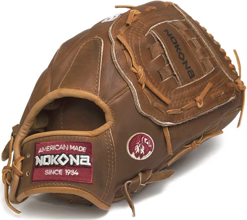 13 Inch Nokona Walnut W1300 Adult Baseball Glove 3 13 Inch Nokona Walnut W1300 Adult Baseball Glove