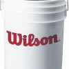 3 Dozen Wilson A1010S Baseballs + Bucket - WTA1098X
