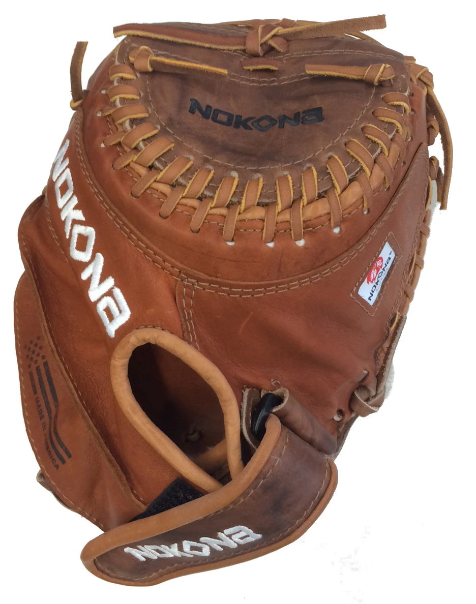 32.5 Inch Nokona Buckaroo Fastpitch Series CM275K Softball Catcher's Glove 3 32.5 Inch Nokona Buckaroo Fastpitch Series CM275K Softball Catcher's Glove
