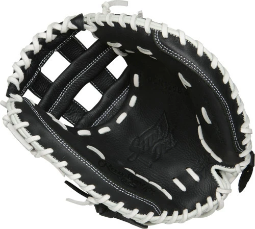 32.5 Inch Rawlings Shut Out RSOCM325BW Womens Fastpitch Softball Catcher Mitt 4 32.5 Inch Rawlings Shut Out RSOCM325BW Womens Fastpitch Softball Catcher Mitt - Image 2