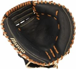 33.5 Inch Mizuno Pro Select GPS1BK-335C Adult Catcher Baseball Mitt 312671 -baseball Sales 33 5 inch mizuno pro select gps1bk 335c adult catcher baseball mitt 312671 9