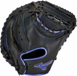 34 Inch Mizuno MVP Prime SE GXC50PSE8-Black/Royal Adult Baseball Catcher Mitt