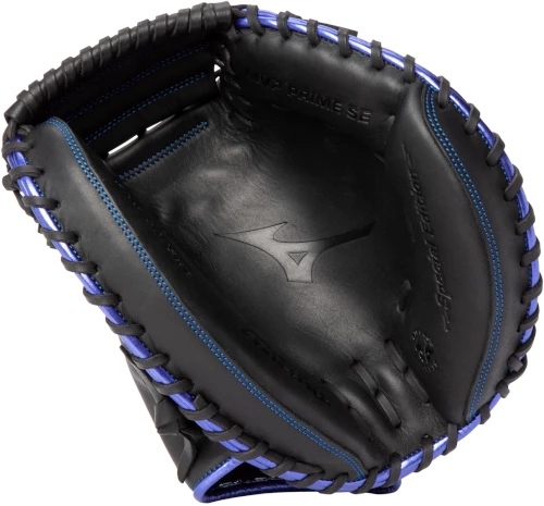 34 Inch Mizuno MVP Prime SE GXC50PSE8-Black/Royal Adult Baseball Catcher Mitt 4 34 Inch Mizuno MVP Prime SE GXC50PSE8-Black/Royal Adult Baseball Catcher Mitt - Image 2