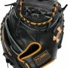 34 Inch Under Armour Genuine Pro 2.0 Black/Caramel Adult Baseball Catcher Mitt UAFGGP2-CM -baseball Sales 34 inch under armour genuine pro 2 0 black caramel adult baseball catcher mitt uafggp2 cm 5