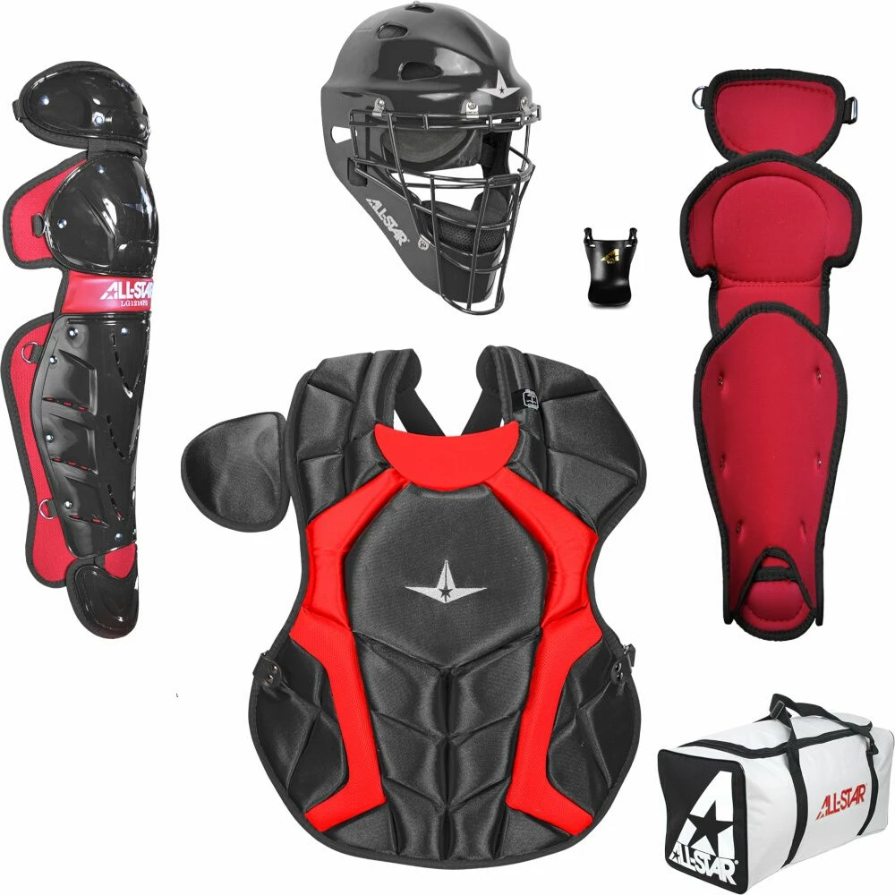 All-Star Player's Series Two Tone Junior Youth Catcher's Gear Set CKCC79PS-TT 3 All-Star Player's Series Two Tone Junior Youth Catcher's Gear Set CKCC79PS-TT