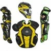 All-Star System 7 Axis CKCCPRO1XTT Adult Baseball Professional Level Two Tone Catcher's Gear Set