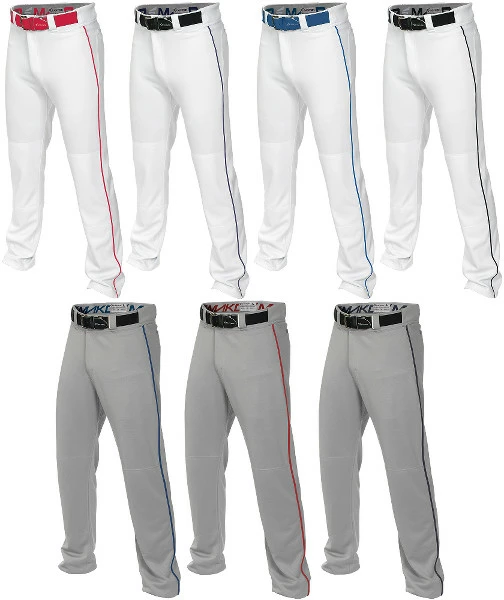 Easton Mako 2 Apparel A167109 Youth Adjustable Length Baseball Pant With Piping 4 Easton Mako 2 Apparel A167109 Youth Adjustable Length Baseball Pant With Piping - Image 2