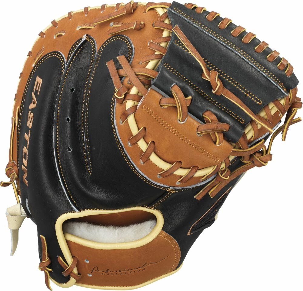 33.5 Inch Easton Professional Collection Hybrid Adult Baseball Catcher's Mitt 3 33.5 Inch Easton Professional Collection Hybrid Adult Baseball Catcher's Mitt