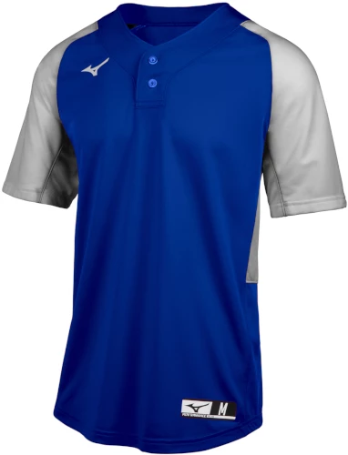 Mizuno Aerolite 350749 Adult 2-Button Baseball Jersey 3 Mizuno Aerolite 350749 Adult 2-Button Baseball Jersey