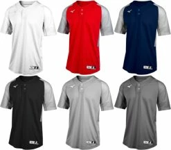 Mizuno Aerolite 350750 Youth 2-Button Baseball Jersey -baseball Sales mizuno aerolite 350750 youth 2 button baseball jersey 11