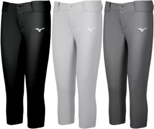Mizuno Apparel 350783 Girl's Belted Stretch Fastpitch Softball Pants 5 Mizuno Apparel 350783 Girl's Belted Stretch Fastpitch Softball Pants - Image 3