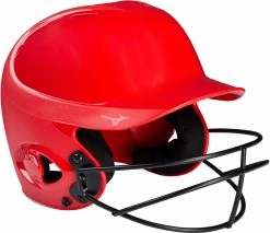 Mizuno MVP Protection Girl's Fastpitch Softball Batting Helmet W/ Facemask 380435 -baseball Sales mizuno mvp protection girls fastpitch softball batting helmet w facemask 380435 15