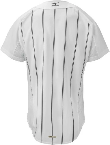 Mizuno Pro Apparel 350523 Adult Shortsleeve Pinstripe Baseball Jersey 4 Mizuno Pro Apparel 350523 Adult Shortsleeve Pinstripe Baseball Jersey - Image 2