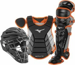Mizuno Samurai 380418 Intermediate Baseball Catcher's Gear Set -baseball Sales mizuno samurai 380418 intermediate baseball catcher s gear set 54