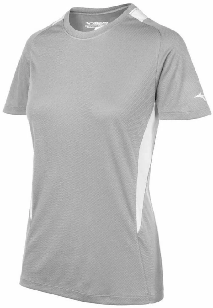 Mizuno Women's Crew Neck Short Sleeve Jersey 350964 8 Mizuno Women's Crew Neck Short Sleeve Jersey 350964 - Image 6