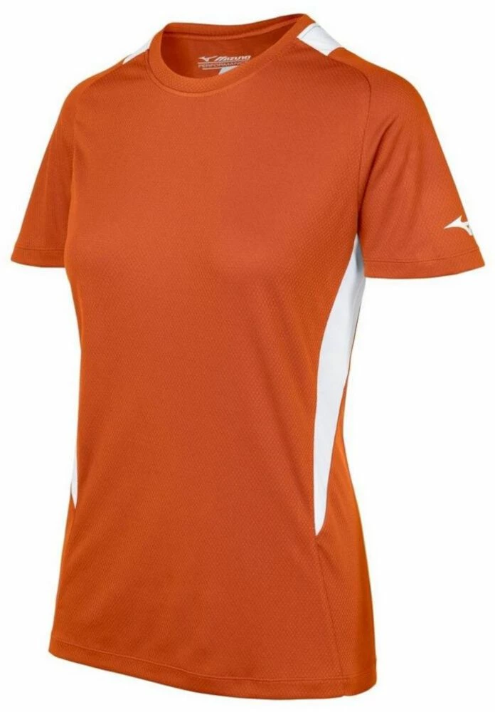 Mizuno Women's Crew Neck Short Sleeve Jersey 350964 11 Mizuno Women's Crew Neck Short Sleeve Jersey 350964 - Image 9