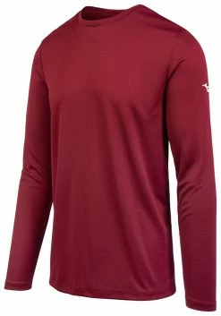 Mizuno Youth Long Sleeve Tee Shirt 530046 -baseball Sales mizuno youth long sleeve tee shirt 530046 19