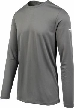 Mizuno Youth Long Sleeve Tee Shirt 530046 -baseball Sales mizuno youth long sleeve tee shirt 530046 51