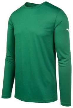 Mizuno Youth Long Sleeve Tee Shirt 530046 -baseball Sales mizuno youth long sleeve tee shirt 530046 54