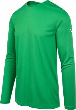 Mizuno Youth Long Sleeve Tee Shirt 530046 -baseball Sales mizuno youth long sleeve tee shirt 530046 60