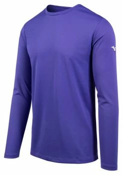 Mizuno Youth Long Sleeve Tee Shirt 530046 -baseball Sales mizuno youth long sleeve tee shirt 530046 72