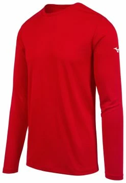 Mizuno Youth Long Sleeve Tee Shirt 530046 -baseball Sales mizuno youth long sleeve tee shirt 530046 75