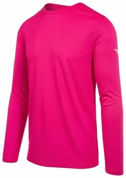 Mizuno Youth Long Sleeve Tee Shirt 530046 -baseball Sales mizuno youth long sleeve tee shirt 530046 81