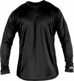 Rawlings Apparel LSBASE Adult Long-Sleeve Performance Shirt
