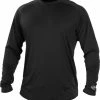 Rawlings Apparel LSRT Adult Crew Neck Long Sleeve Jersey -baseball Sales rawlings apparel lsrt adult crew neck long sleeve jersey 5