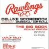 Rawlings Coaching Accessories System-17 Deluxe Scorebook 17SBDLX -baseball Sales rawlings coaching accessories system 17 deluxe scorebook 17sbdlx 7