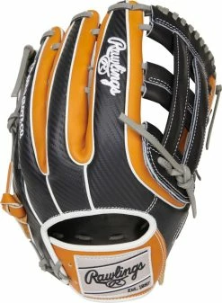 12.75 Inch Rawlings Heart Of The Hide Hypershell Adult Outfield Baseball Glove PRO3319-6TBCF