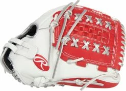 12.5 Inch Rawlings Liberty Advanced Color Series 4.0 Women's Fastpitch Softball Glove RLA125-18WSP -baseball Sales rawlings liberty advanced color series 4 125 inch womens softball glove rla12518wsp 14