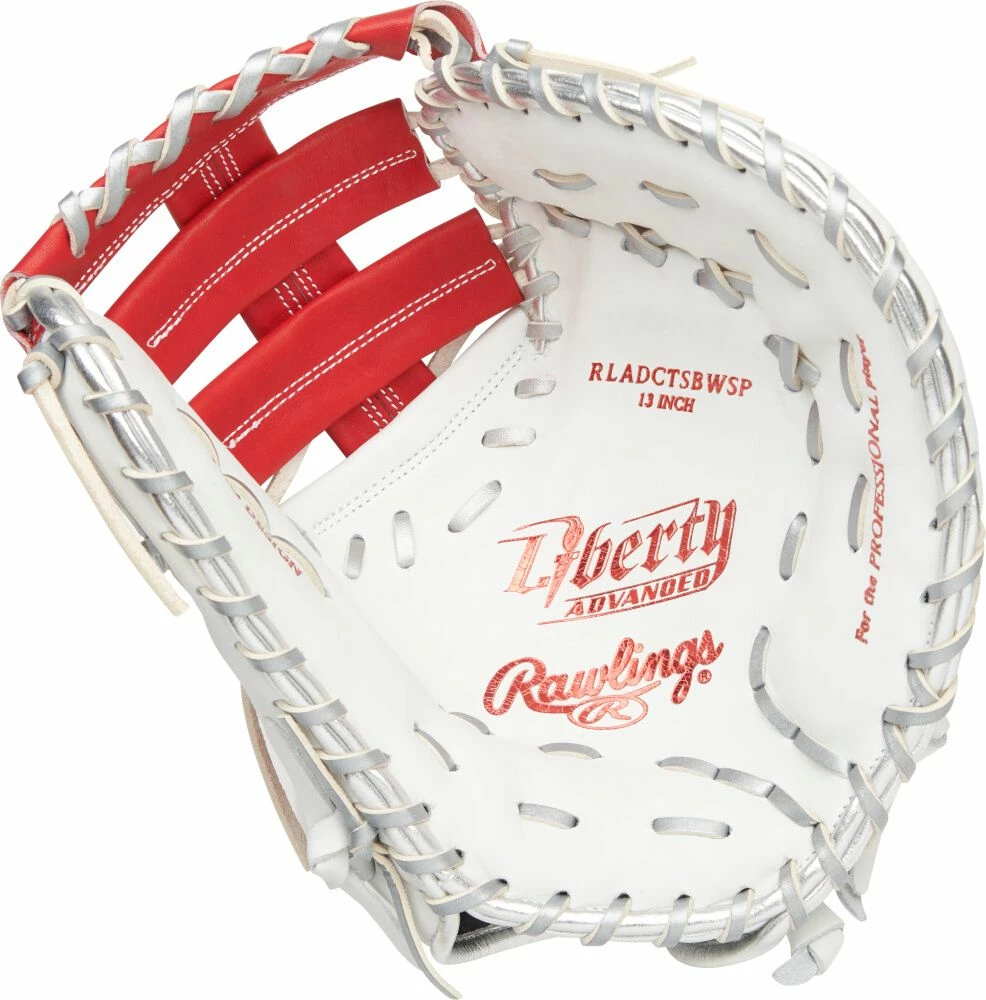 Rawlings Liberty Advanced Color Series 4.0 13 Inch Women's Fastpitch Softball Firstbase Mitt RLADCTSBWSP 4 Rawlings Liberty Advanced Color Series 4.0 13 Inch Women's Fastpitch Softball Firstbase Mitt RLADCTSBWSP - Image 2
