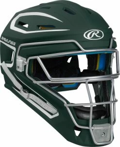 Rawlings Mach CHMCHJ Youth Two Tone Matte Style Catchers Helmet -baseball Sales rawlings mach chmchj youth two tone matte style catchers helmet 53