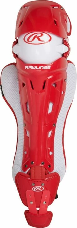 Rawlings MACH Intermediate 16 Inch Catcher's Leg Guards MCHLGI -baseball Sales rawlings mach intermediate 16 inch catchers leag guards mchlgi 25