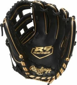 11.75 Inch Rawlings R9 Adult Infield Baseball Glove R9315-6BG -baseball Sales rawlings r9 1175 inch adult infield baseball glove r93156bg 12
