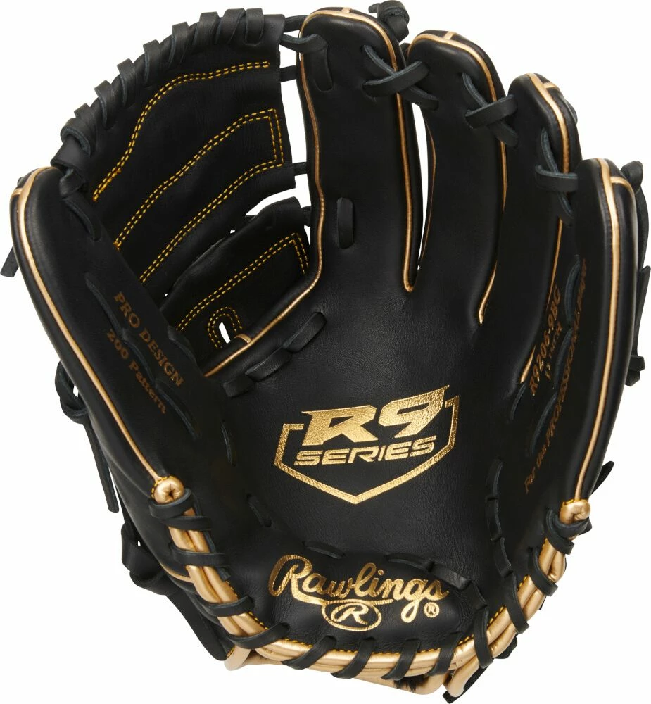 12 Inch Rawlings R9 Adult Baseball Glove R9206-9BG 4 12 Inch Rawlings R9 Adult Baseball Glove R9206-9BG - Image 2