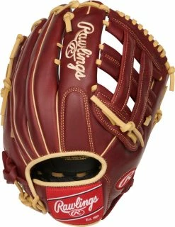 12.75 Inch Rawlings Sandlot Adult Outfield Baseball Glove S1275HS