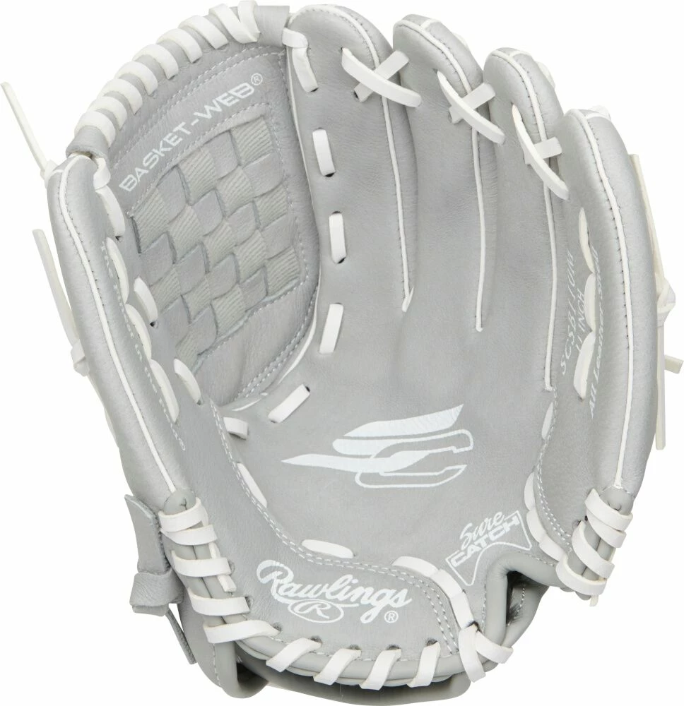 11 Inch Rawlings Sure Catch Girl's Fastpitch Softball Glove SCSB110M 4 11 Inch Rawlings Sure Catch Girl's Fastpitch Softball Glove SCSB110M - Image 2