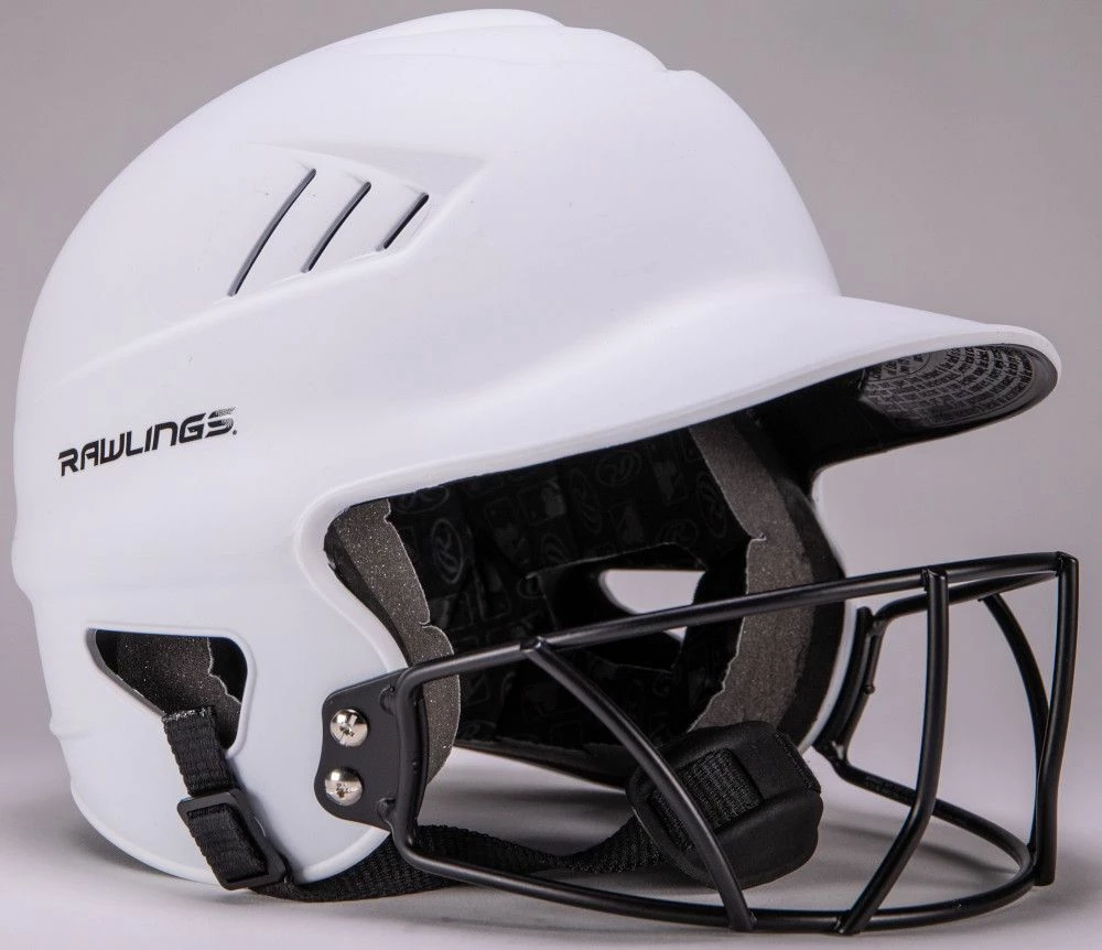 Rawlings Velo Highlighter RCFHLFG Women's Fastpitch Softball Batting Helmet W/ Facemask 6 Rawlings Velo Highlighter RCFHLFG Women's Fastpitch Softball Batting Helmet W/ Facemask - Image 4