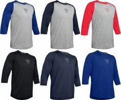 Under Armour Utility Men's 3/4 Longsleeve Baseball Shirt 1343252 -baseball Sales under armour utility men s 3 4 longsleeve baseball shirt 1343252 12