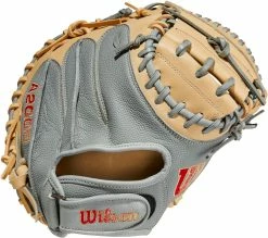 33 Inch Wilson A2000 Pedroia Fit SuperSkin Catcher's Baseball Mitt WBW10098433