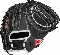 33.5 Inch Wilson A2000 SuperSkin Adult Baseball Catcher Mitt WBW100401335