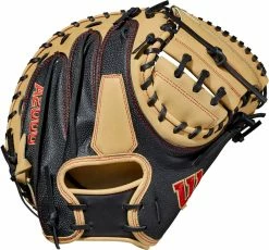 33.5 Inch Wilson A2000 SuperSkin M2 Adult Baseball Catcher Mitt WBW100117335
