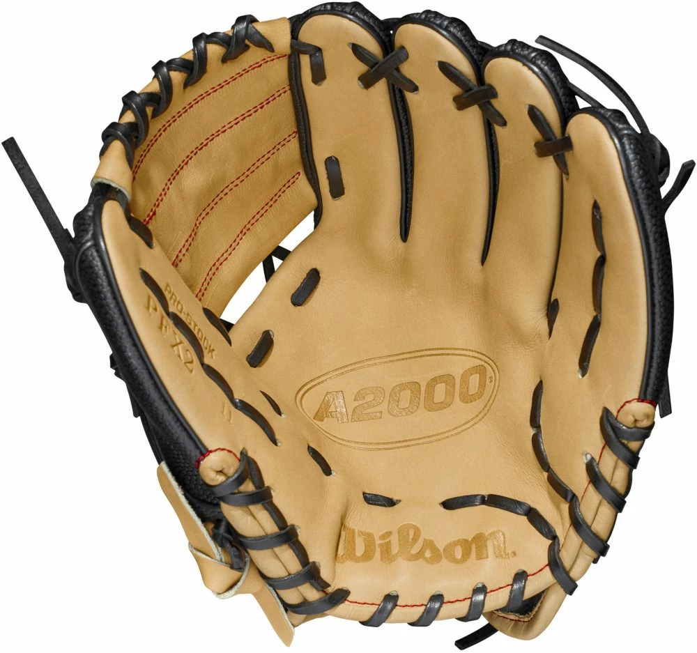 11 Inch Wilson A2000 SuperSkin Pedroia Fit PFX2 Adult Infield Baseball Glove WBW10010611 4 11 Inch Wilson A2000 SuperSkin Pedroia Fit PFX2 Adult Infield Baseball Glove WBW10010611 - Image 2