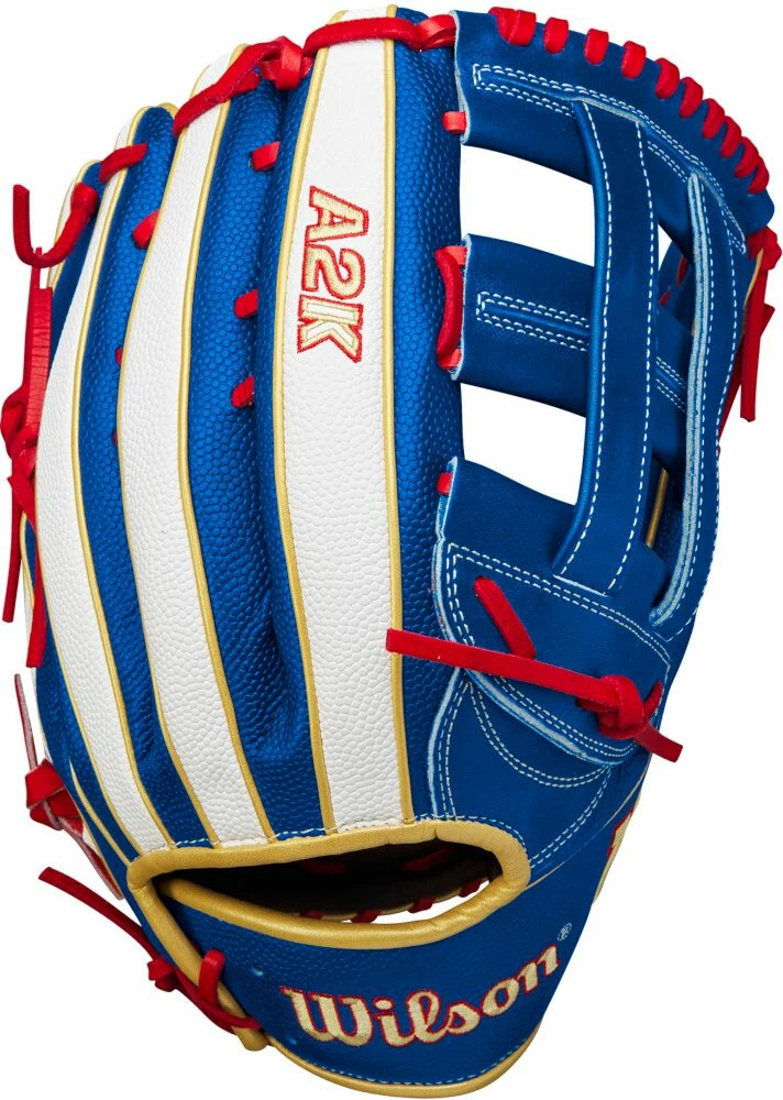 12.5 Inch Wilson A2K Mookie Betts Game Model Adult Outfield Baseball Glove WBW101012125 3 12.5 Inch Wilson A2K Mookie Betts Game Model Adult Outfield Baseball Glove WBW101012125