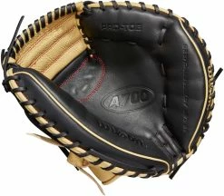 32.5 Inch Wilson A700 Adult Baseball Catcher Mitt WBW100429325 -baseball Sales wilson a700 325 inch adult baseball catcher mitt wbw100429325 8